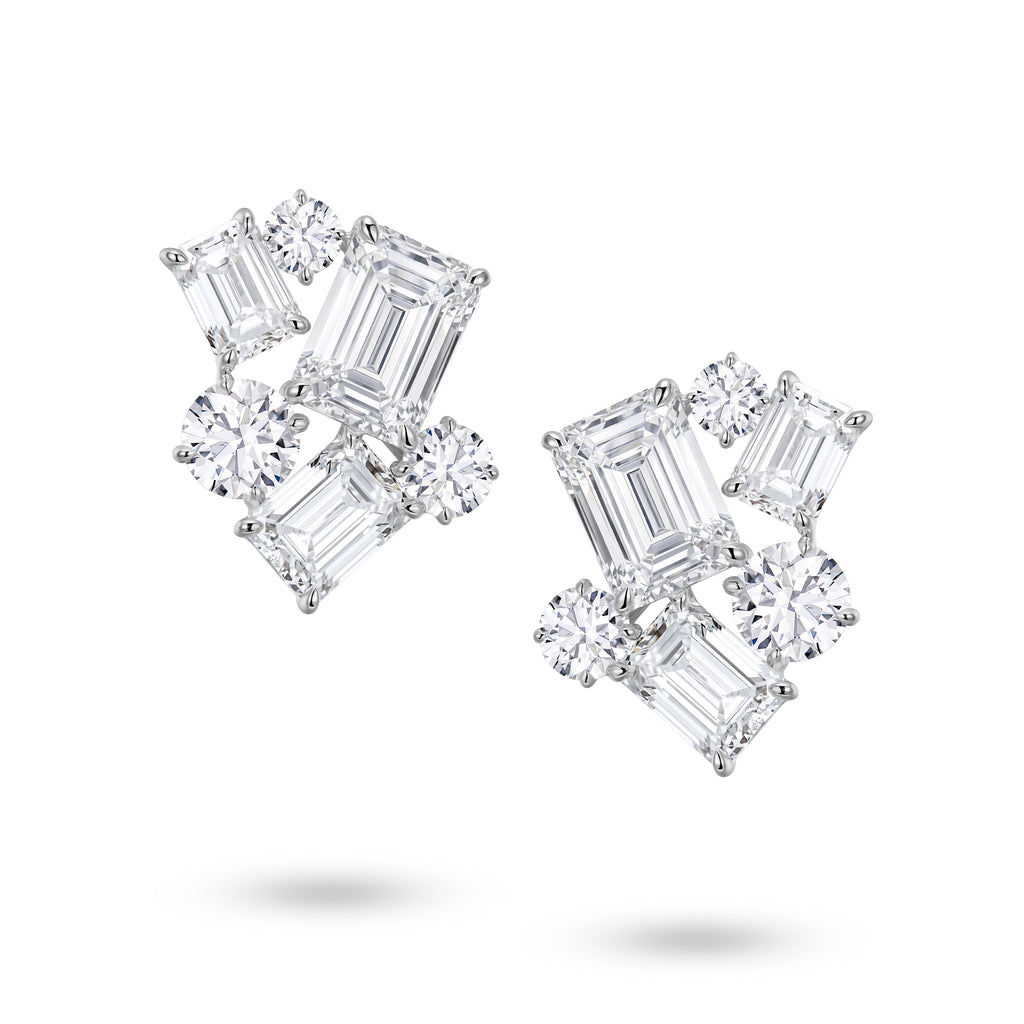 J'ENCHANTE · The Facette Structure Earrings (Pair)