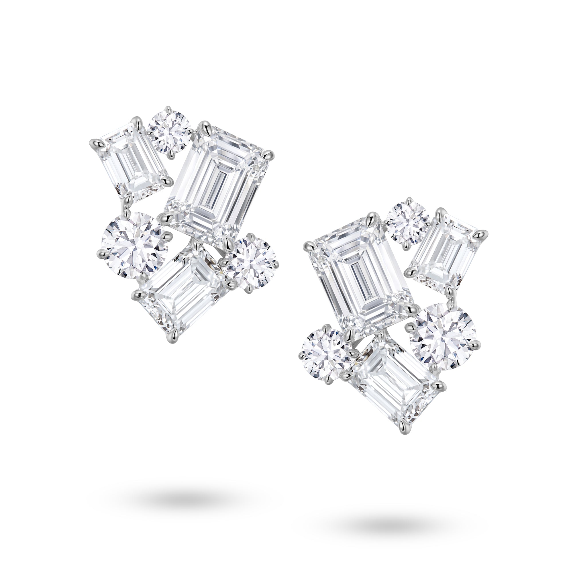 J'ENCHANTE · The Facette Structure Earrings (Pair)