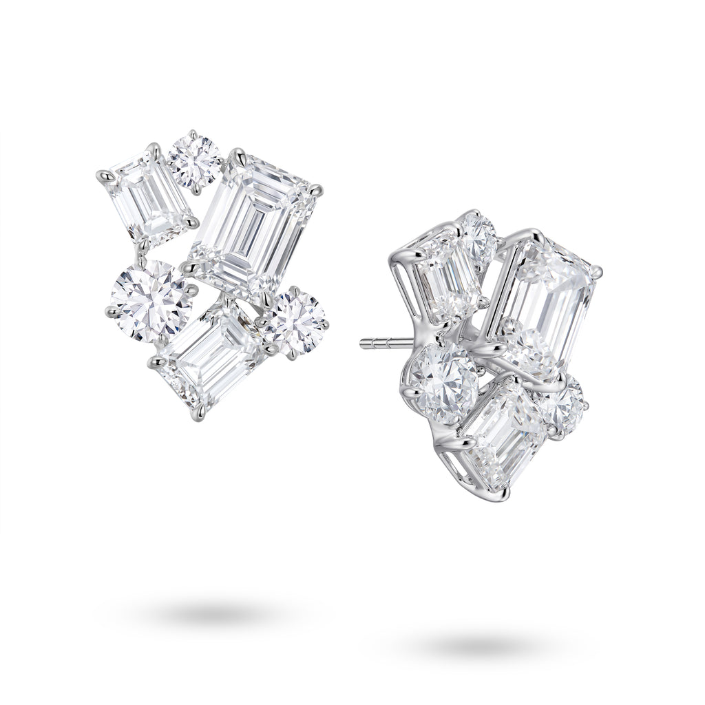 J'ENCHANTE · The Facette Structure Earrings (Pair)