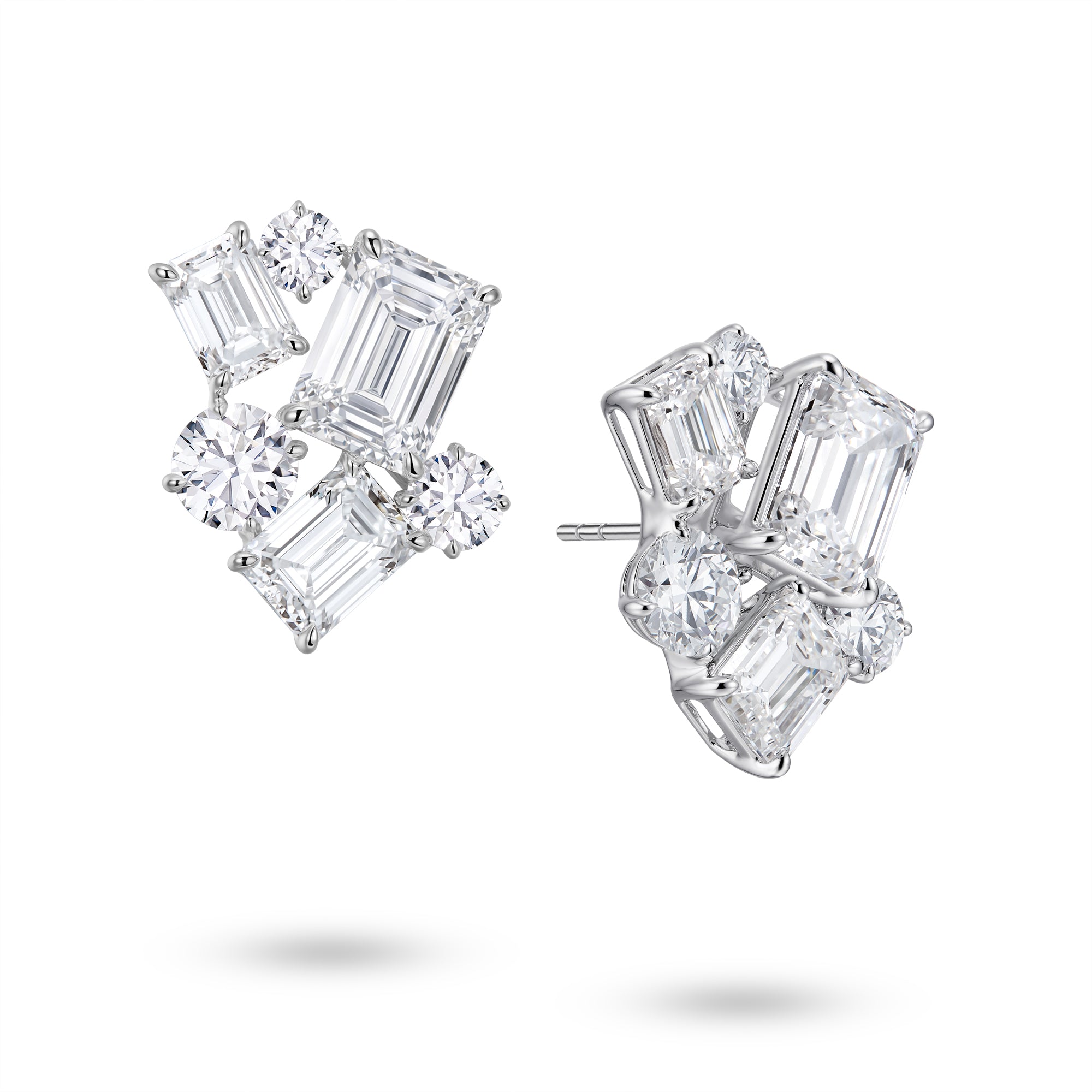 J'ENCHANTE · The Facette Structure Earrings (Pair)