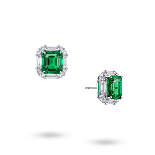 IRISÉE · The Facette Emerald Earrings (Pair)