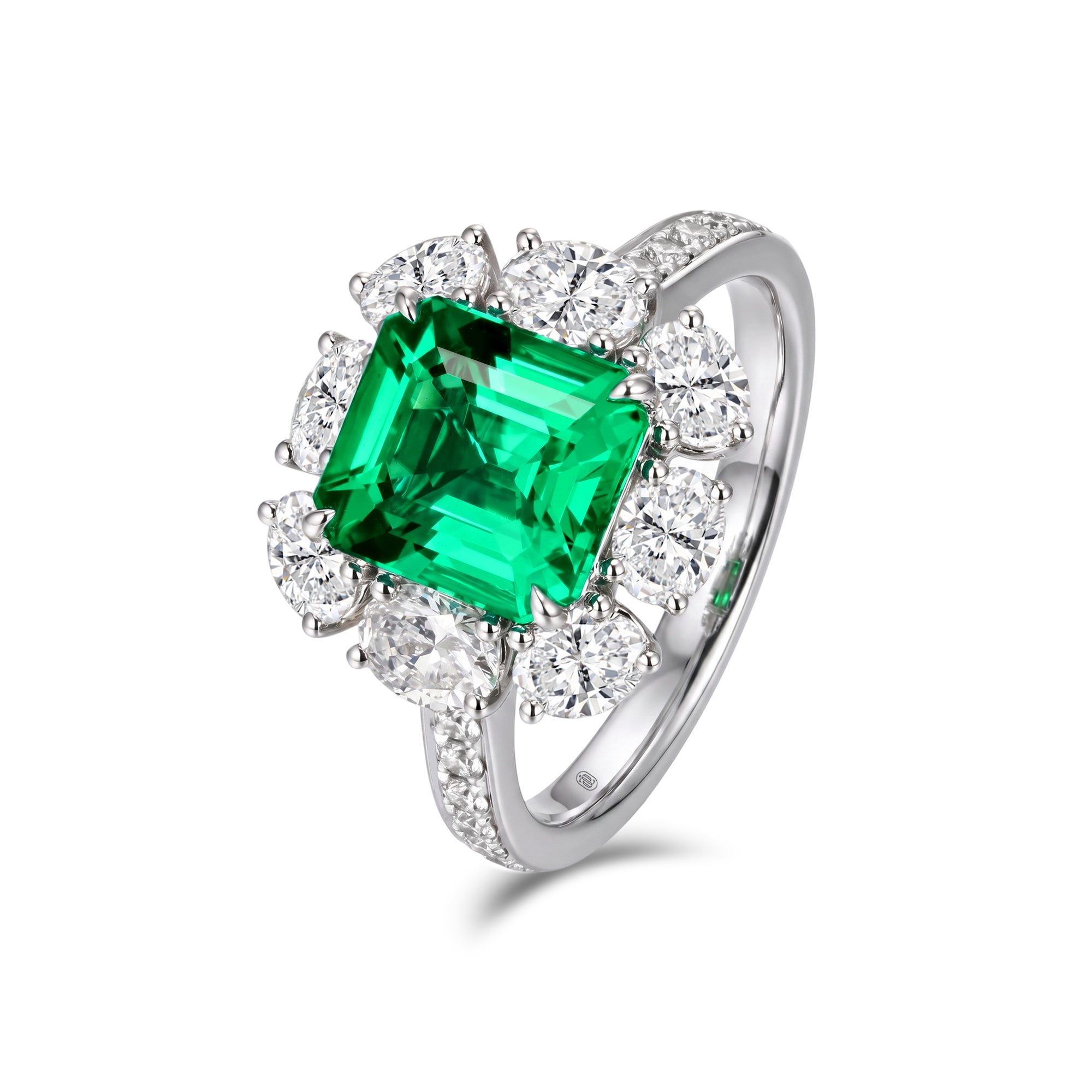 IRISÉE · The Facette Emerald Ring