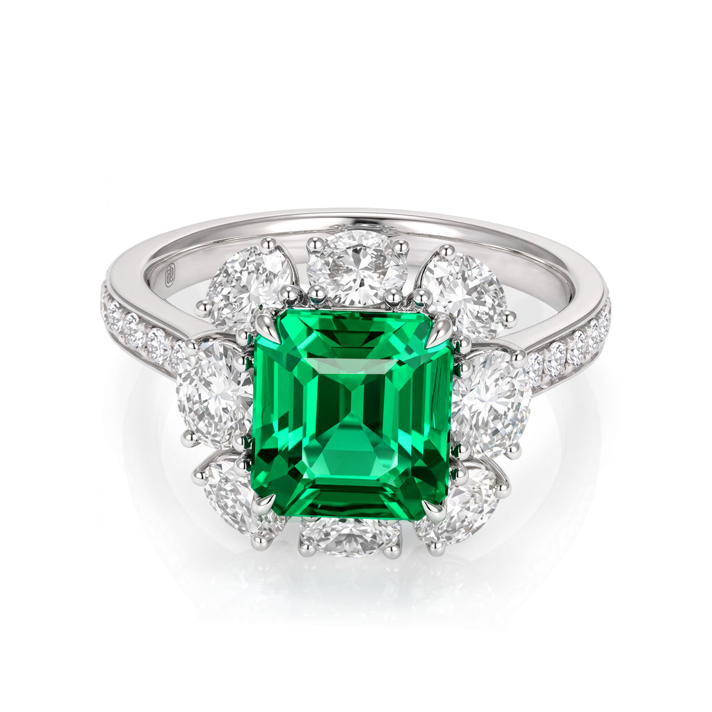 IRISÉE · The Facette Emerald Ring