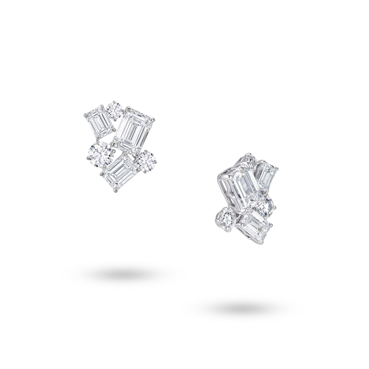 J'ENCHANTE · The Facette Structure Earrings (Small)