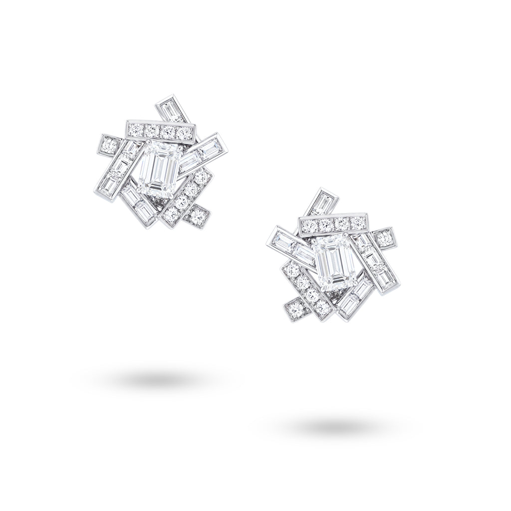J'ENCHANTE · The Lumière Axis Earrings (Pair)